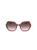 Carolina Herrera Damen-Sonnenbrille in Hellbraun/ Grau