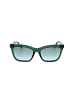 Love Moschino Damen-Sonnenbrille in Hellblau/ Grün