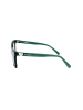 Love Moschino Damen-Sonnenbrille in Hellblau/ Grün