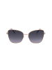 Missoni Damen-Sonnenbrille in Gold/ Dunkelblau