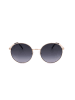 Missoni Damen-Sonnenbrille in Dunkelblau/ Gold