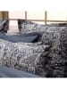 Chevignon Satin-Kissenhülle ''Paisley'' in Grau/ Beige