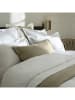 Chevignon Satijnen beddengoedset "Saint-Tropez" wit/taupe