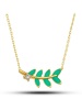 Heliophilia Vergulde ketting met sierelement - (L)42 cm