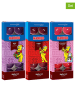 Haribo 3-delige set: theelichtjes "Haribo" rood/paars - 3x 10 stuks
