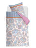Beddinghouse Bettwäsche-Set ''Jazmin'' in Weiß/ Rosa/ Hellblau