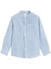 COOL CLUB Blouse blauw/wit