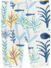 COOL CLUB Leggings in Blau/ Creme