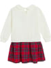 COOL CLUB Jurk crème/rood