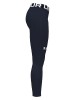 Under Armour Legginsy sportowe "Authentics" w kolorze granatowym