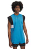 Under Armour Trainingstop lichtblauw/wit/zwart