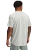 Under Armour Trainingsshirt in Weiß/ Khaki