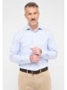 Eterna Hemd - Slim fit - in Hellblau/ Weiß