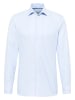 Eterna Hemd - Slim fit - in Hellblau/ Weiß