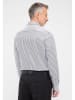 Eterna Hemd - Slim fit - in Grau/ Weiß