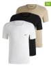 Hugo Boss Underwear 3-delige set: shirts donkerblauw/zwart/beige