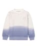 Garcia Sweatshirt in Blau/ Weiß