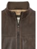Camel Active Lederjacke in Dunkelbraun