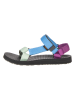 Teva Trekkingsandalen in Hellblau/ Schwarz