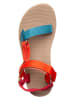 Teva Sandalen "Original Universal" in Orange/ Rot/ Blau