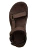 Teva Leder-Sandalen "Terra Fi 5" in Braun
