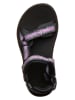 Teva Sandalen "Hydratek" in Schwarz/ Lila