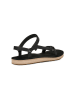 Teva Wandersandalen "Original Universal Slim Lea" in Schwarz