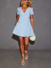 Milan Kiss Kleid in Hellblau