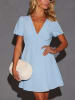 Milan Kiss Kleid in Hellblau