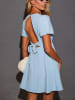Milan Kiss Kleid in Hellblau