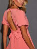 Milan Kiss Kleid in Koralle