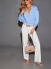 Milan Kiss Blouse lichtblauw