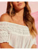Milan Kiss Bluse in Creme