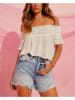 Milan Kiss Bluse in Creme