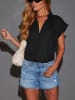Milan Kiss Bluse in Schwarz