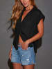 Milan Kiss Bluse in Schwarz