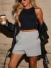 Milan Kiss Shorts in Hellgrau