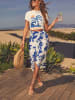 Milan Kiss Pareo wit/blauw