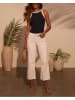 Milan Kiss Top in Schwarz/ Creme
