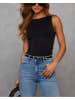 Milan Kiss Top in Schwarz