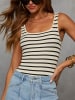 Milan Kiss Top crème/zwart