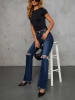 Milan Kiss Shirt in Schwarz