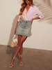 Milan Kiss Bluse in Orange/ Rosa
