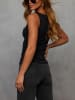 Milan Kiss Top in Schwarz