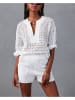 Milan Kiss Bluse in Weiß