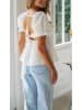 Milan Kiss Bluse in Weiß