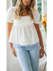 Milan Kiss Bluse in Weiß