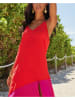 Milan Kiss Kleid in Rot/ Fuchsia