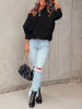 Milan Kiss Sweatshirt zwart