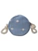 Clayre & Eef Schoudertas blauw - Ø 15 cm